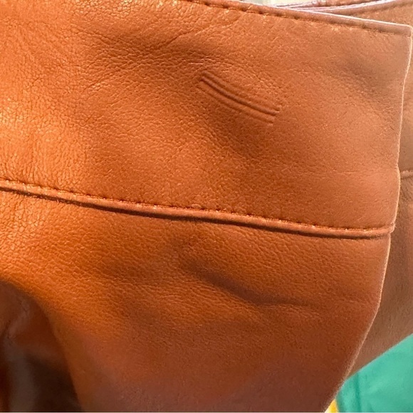 NEW Lulu's XS Most Fab Clay Brown Vegan Leather Button Front Skirt - Picture 4 of 5